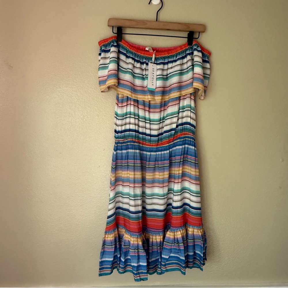 Seafolly Multicolor Striped Dress